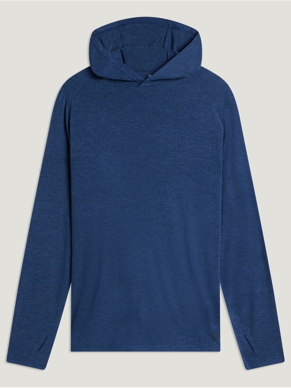 Free Fly XL Navy Blue Hooded Pullover Sun Hoodie Bamboo Viscose Poly LS